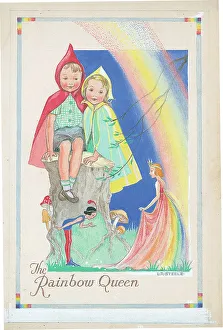 Pixies Prints: The rainbow Queen - Pixies