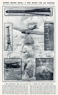 Horace Prints: Raining Molten Metal - Air Warfare 1924