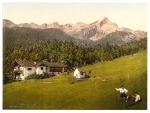 Partenkirchen Prints: Raintalerbauer, Partenkirchen, Upper Bavaria, Germany