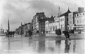 Rainy Prints: A Rainy Day at Hastings Seafront