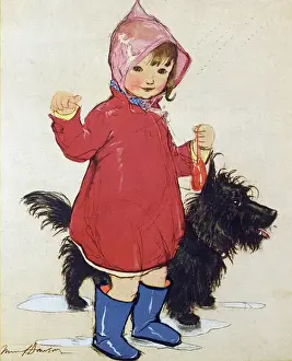 Raincoat Prints: Rainy Day by Muriel Dawson