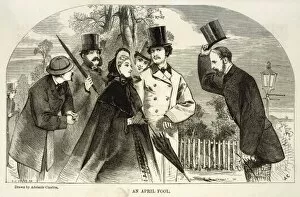 Accompanying Gallery: Raising his Hat, 1864
