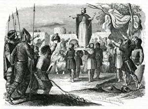Raising Gallery: Raising a king in feudal times in France
