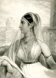 Pearls Prints: Rajpootnee (Rajputi) Bride, India