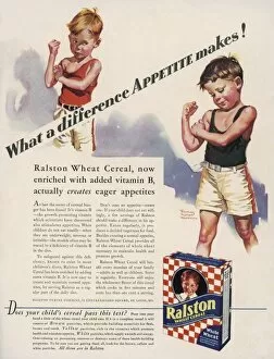 Benefits Collection: Ralston Wheat Cereal Ad