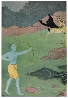 Slays Prints: Rama Slays Maricha