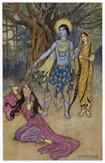Seek Prints: Rama Spurns Demon Lover