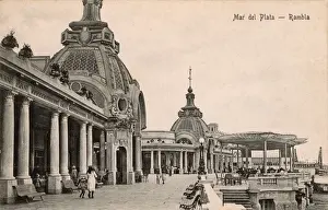 Esplanade Prints: The Rambla - Mar del Plata, Argentina
