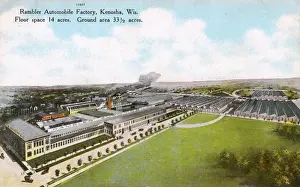 Motors Prints: Rambler automobile factory, Kenosha, Wisconsin, USA