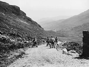 Ramblers on Wrynose Pass