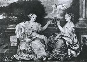Frenchman Collection: Rambouillet, Catherine de Vivonne, marquise de (1588-1665)