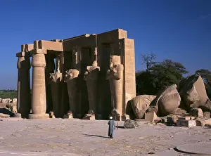 Pharoah Prints: The Ramesseum