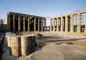 Ramesseum. EGYPT. QUENA. Luxor. Thebes. Ramesseum