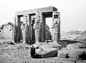 The Ramesseum, Thebes, Egypt, Victorian period
