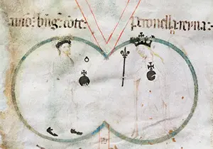 Raymond Prints: Ramon Berenguer IV (1113-1162) and his wife Petronilla (1136