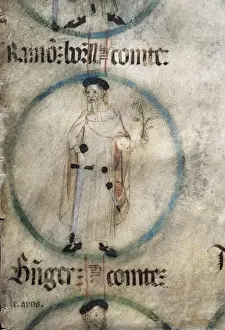 Vimbod Prints: Ramon Borell I (972-1017). Count of Barcelona