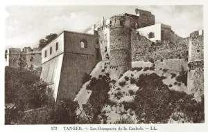 Ramparts Prints: The Ramparts of the Casbah - Tangiers, Morocco
