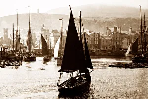 Ramsay Prints: Ramsay harbour Isle of Man