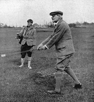 Ramsay Prints: Ramsay Macdonald Golf