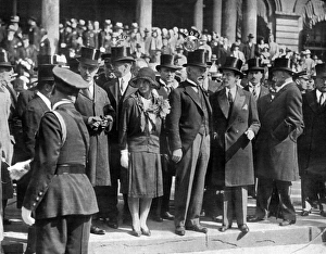 Ramsay MacDonald visit to New York