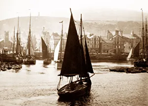 Ramsey harbour Isle of Man