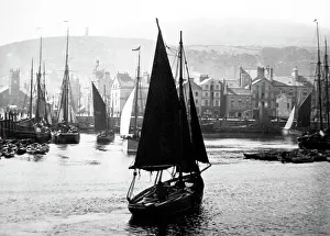 Ramsey harbour Isle of Man