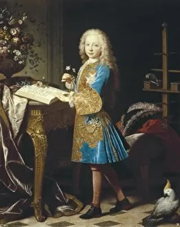 Art Sticas Collection: RANC, Jean. Charles III as a Child