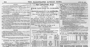 Jennie Prints: Randolph Churchill marriage announcement, 1874