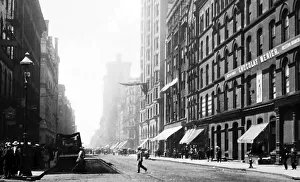 Randolph Prints: Randolph Street, Chicago, USA