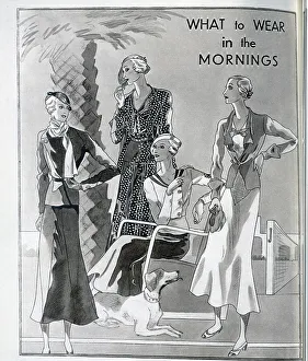 Options Prints: A range of daytime options for the fashionable woman. Date: 1932
