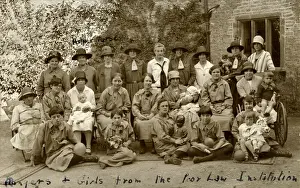 Rangers Prints: Rangers and Girls from Stow-on-the-Wold Workhouse, Glouceste