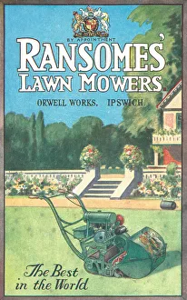 Best Prints: Ransomes Lawnmowers Advertisement