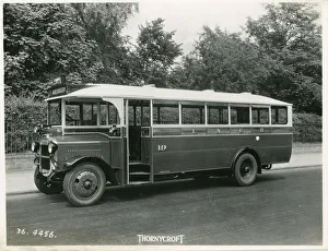 Aberdeen Prints: Ransomes London North Eastern Railway (LNER) bus, Aberdeen
