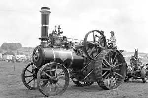 Jefferies Prints: Ransomes Sims and Jefferies Engine Mendip Lady