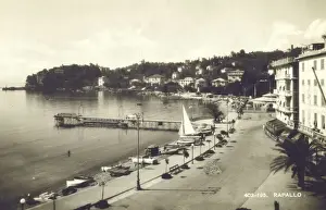 Rapallo Prints: Rapallo, Italy - The Waterfront
