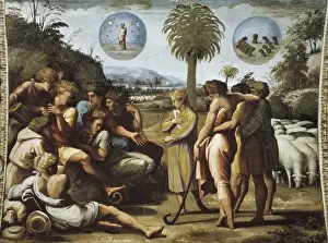 Cinquecento Prints: Raphael (1483-1520). Joseph Explaining His Dreams