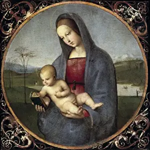 Raphael (1483-1520). Madonna Conestabile. 1504