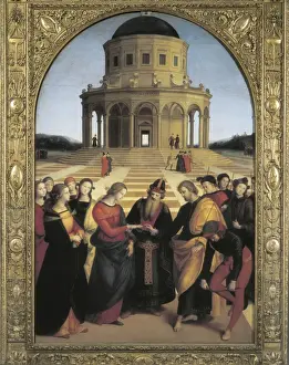 Milan Prints: Raphael (1483-1520). The Marriage of the Virgin