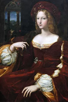 Images Dated 20th February 2008: Raphael (1483-1520). Portrait of Isabel de Requesens