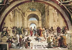 Fresco Prints: Raphael (1483-1520). Stanza della Segnatura