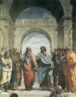 Raphael (1483-1520). Stanza della Segnatura