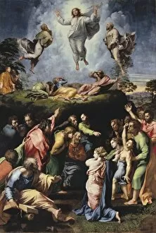 Frescoes Collection: Raphael (1483-1520). Transfiguration. 1517 -