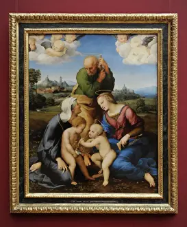 Raphael (1483 A?i? 1520). Canigiani Holy Family. 1507-1508