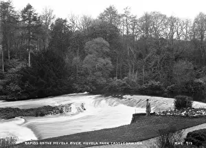 Rapids Prints: Rapids on the Moyola River, Moyola Park, Castledawson