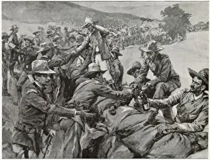 Shake Prints: Rapprochement between Spanish and American forces following the surrender of Santiago