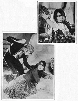 Images Dated 22nd May 2015: Raquel Meller in the film Carmen (1927)