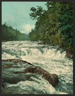 Adirondack Gallery: Raquette Falls, Adirondack Mountains