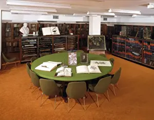 The Rare Book Room at the Natural History Museum, London