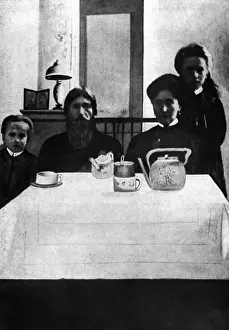 Tsarina Prints: Rasputin & Alexandra