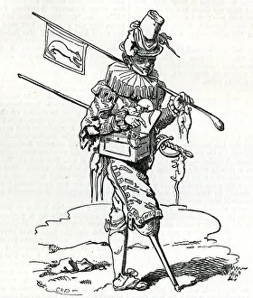 Rats Gallery: Rat catcher with a wooden leg